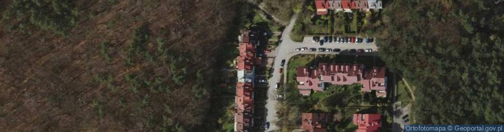 Zdjęcie satelitarne Dąbrówka