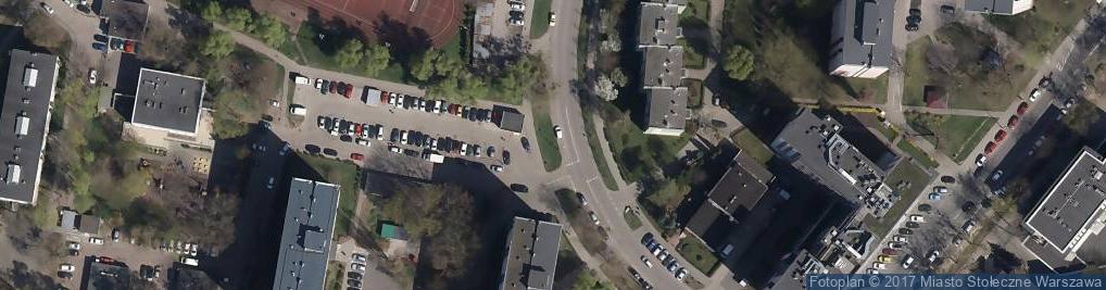Zdjęcie satelitarne DK-POL Wulkanizacja