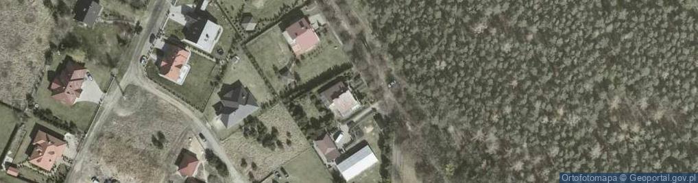 Zdjęcie satelitarne "Ewika" Przedsiębiorstwo Handlowo-Usługowe Ewa Zdobyla