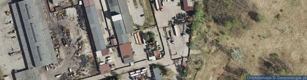 Zdjęcie satelitarne Firma Handlowo Usługowa Bajorek Grzegorz
