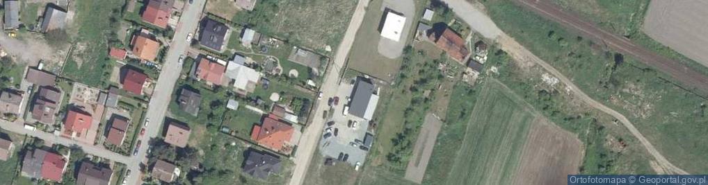 Zdjęcie satelitarne Jeziorska Agnieszka. Zakład wulkanizacyjny