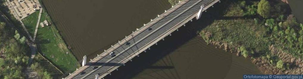Zdjęcie satelitarne Most Milenijny
