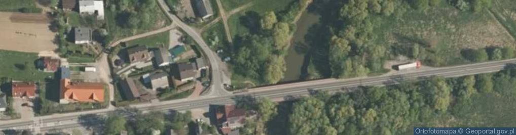 Zdjęcie satelitarne Most na Wiśle