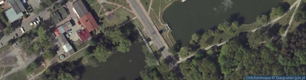 Zdjęcie satelitarne Most