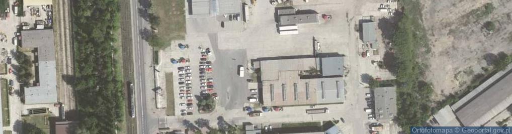 Zdjęcie satelitarne Opony - sprzedaż/serwis