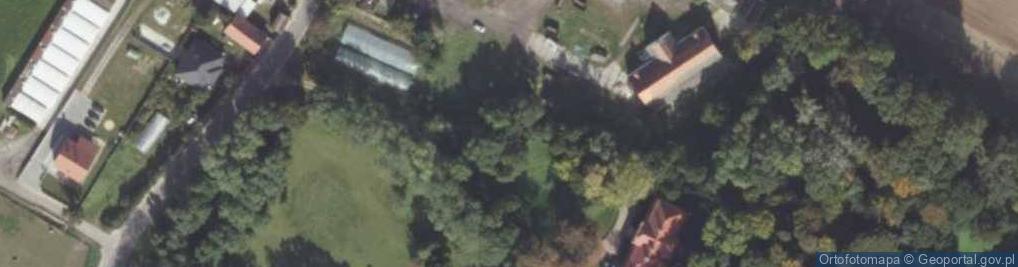 Zdjęcie satelitarne Pałac