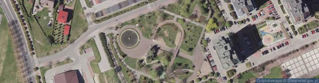 Zdjęcie satelitarne Park Młodości