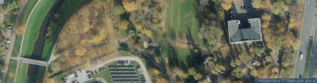 Zdjęcie satelitarne park Narutowicza