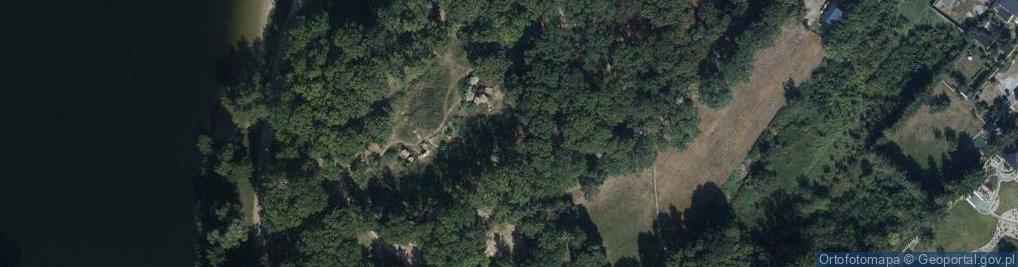 Zdjęcie satelitarne Ruiny Zamku