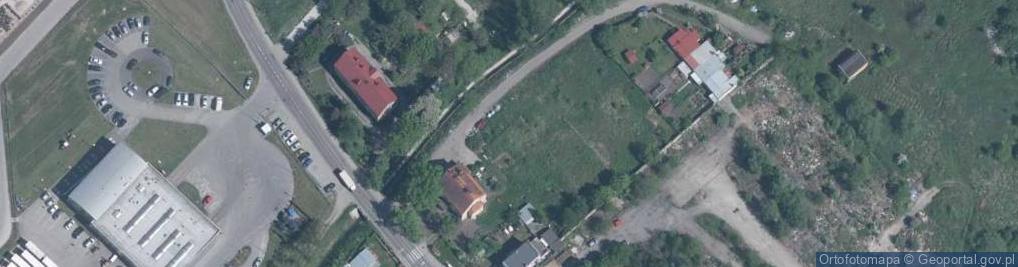 Zdjęcie satelitarne Serwis Ogumienia TIR KAWA