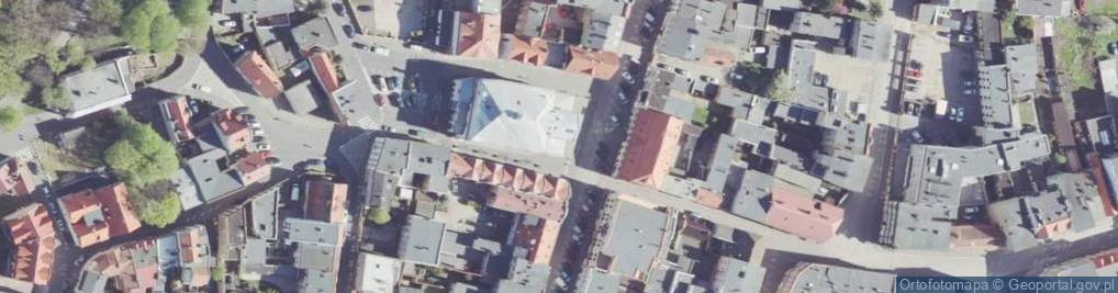 Zdjęcie satelitarne Synagoga Żydowska