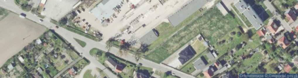 Zdjęcie satelitarne TAK- SERWIS Sp.zo.o. Serwis samochodów Wulkanizacja