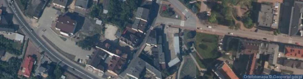 Zdjęcie satelitarne TiP Opony Wieluń