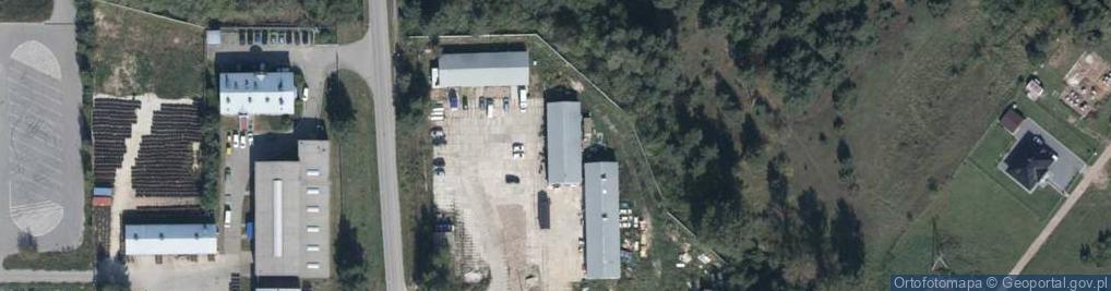 Zdjęcie satelitarne WULKANIZACJA KONSTECH INWESTYCJE