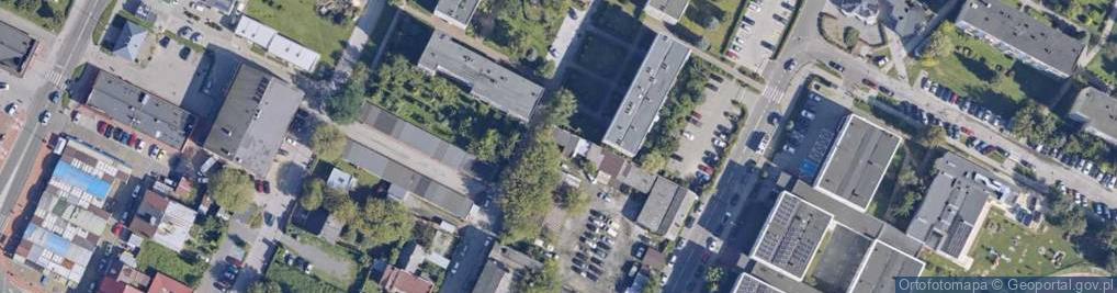 Zdjęcie satelitarne Wulkanizacja - Majdan Władysław