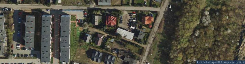 Zdjęcie satelitarne Wulkanizacja, Opony