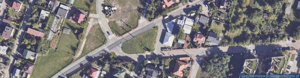 Zdjęcie satelitarne Wulkanizacja opon