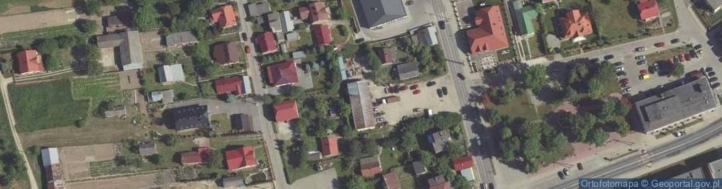 Zdjęcie satelitarne Wulkanizacja - Podkościelny Krzysztof