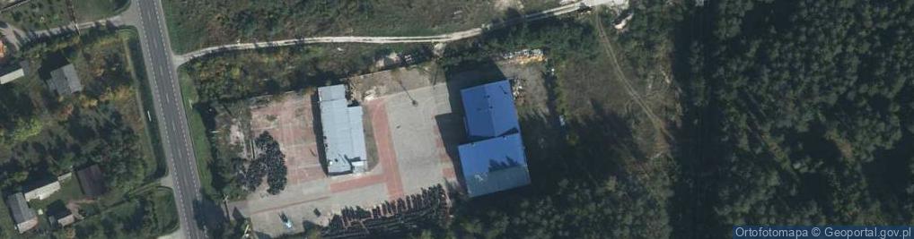 Zdjęcie satelitarne Wulkanizacja - Podsiadło