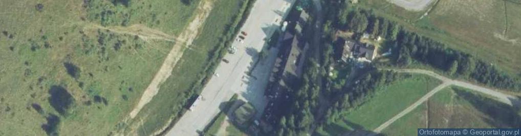 Zdjęcie satelitarne Czorsztyn-Ski