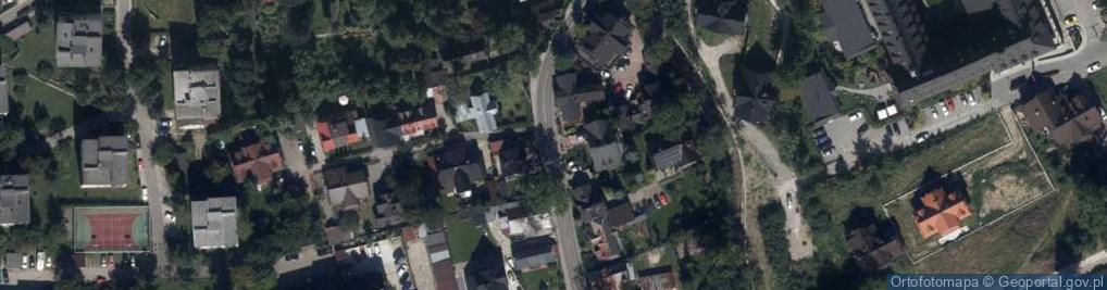 Zdjęcie satelitarne Wyciąg Buńdówki