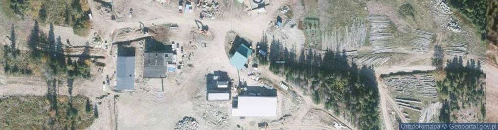 Zdjęcie satelitarne Wyciąg narciarski