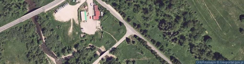 Zdjęcie satelitarne Wyciąg Pod Kiczerą