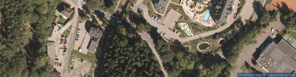 Zdjęcie satelitarne Wyciąg przy Szkole Górskiej