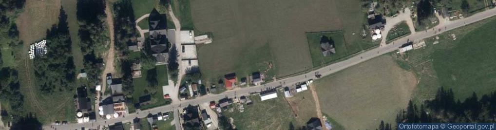 Zdjęcie satelitarne Wyciąg U Bacy
