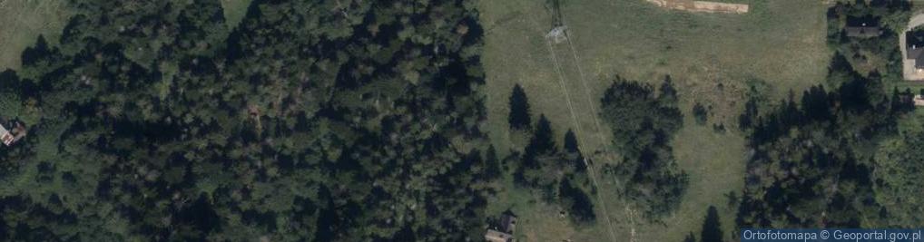 Zdjęcie satelitarne Wyciąg za hotelem Kasprowy