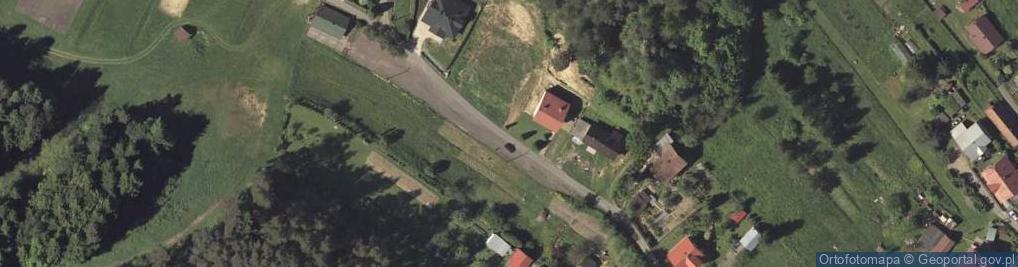 Zdjęcie satelitarne Wyciąg Zagórz