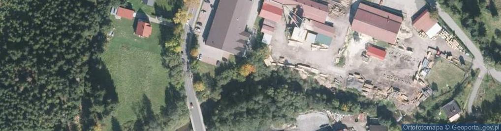 Zdjęcie satelitarne Wyciąg Złoty Groń I