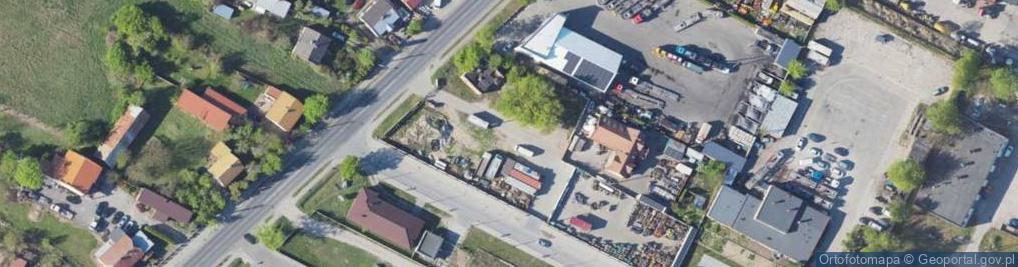 Zdjęcie satelitarne TOBMAR BUGDAŁ MARCIN, BUGDAŁ TOMASZ GAZY TECHNICZNE, BHP, PPOŻ