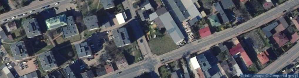 Zdjęcie satelitarne Wypożyczalnia kajaków STER Warka