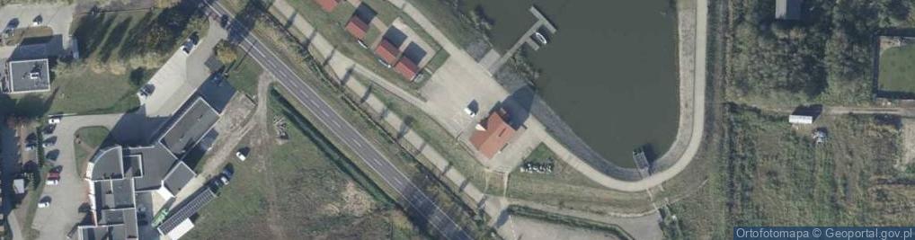Zdjęcie satelitarne Wypożyczalnia sprzętu wodnego