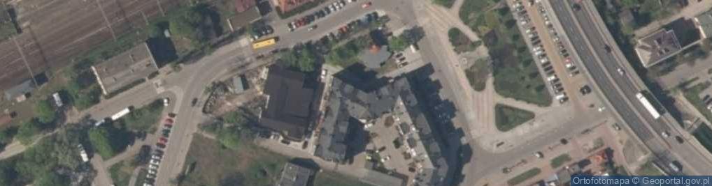 Zdjęcie satelitarne RentLine Wypożyczalnia Samochodów oddział Skierniewice
