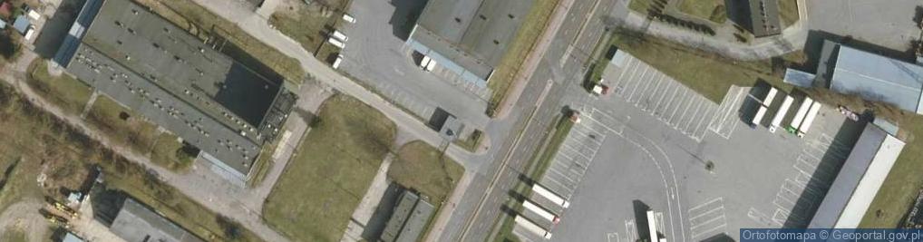 Zdjęcie satelitarne Zakład Przetwórstwa Ryb PSS Społem