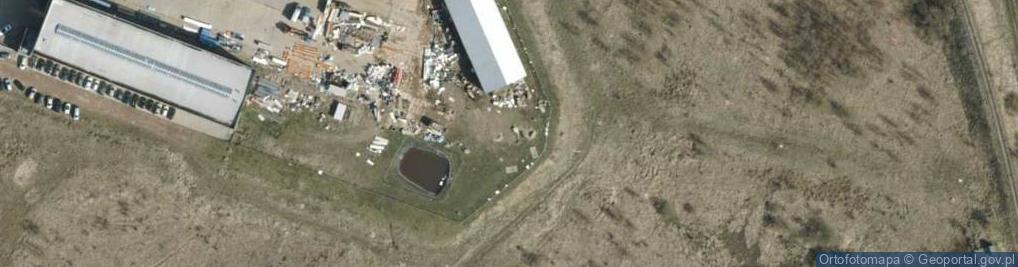 Zdjęcie satelitarne Gillmet Sp. z o.o. Cynkowanie ogniowe hale przemysłowe stalowe