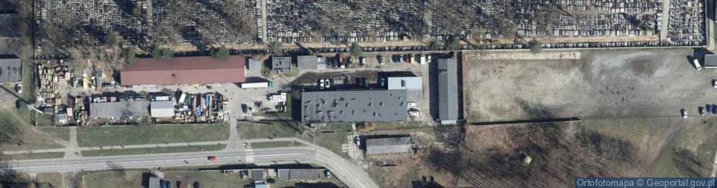 Zdjęcie satelitarne Wyroby hutnicze, "Steel Box"