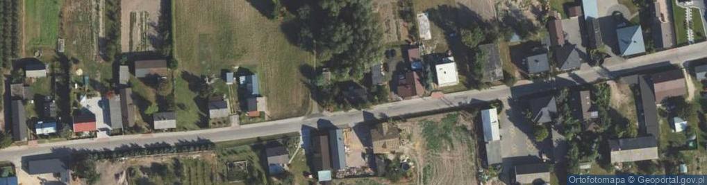 Zdjęcie satelitarne Dom drewniany