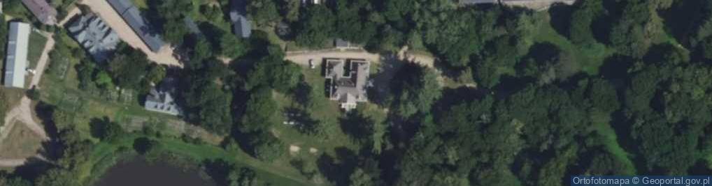 Zdjęcie satelitarne Dworek Gubernatora