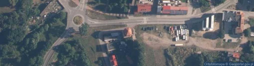 Zdjęcie satelitarne Baszta