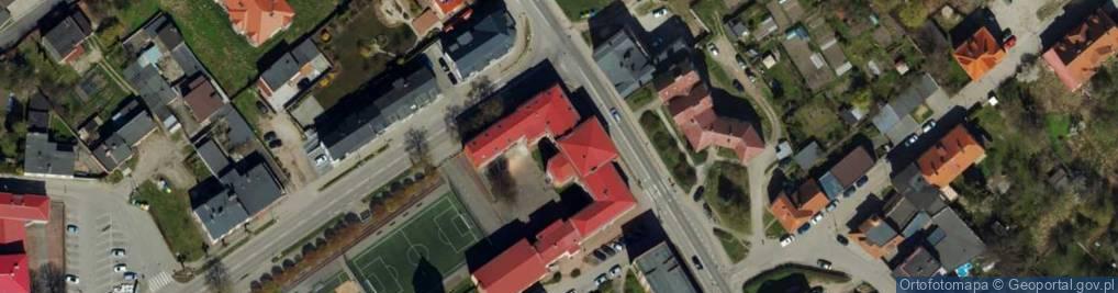 Zdjęcie satelitarne Budynek z XIX w.