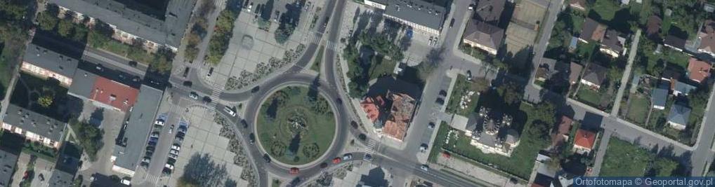 Zdjęcie satelitarne Dawna siedziba Straży Pożarnej