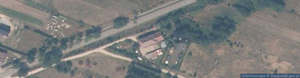 Zdjęcie satelitarne Dawny dom celników - obecnie mieszkalny - 1 ćw. XX
