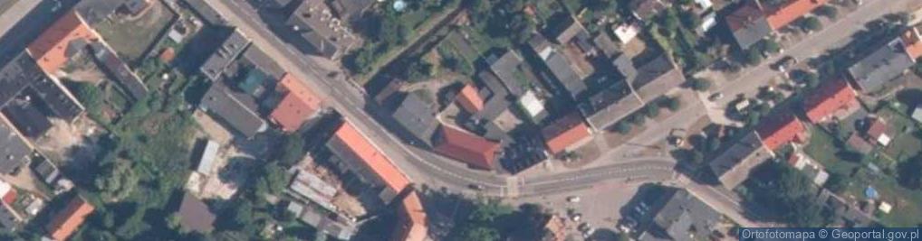Zdjęcie satelitarne Dawny Ratusz