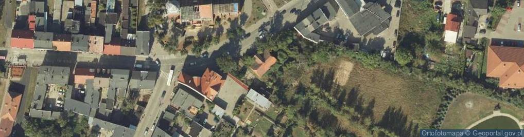 Zdjęcie satelitarne Dwór biskupi