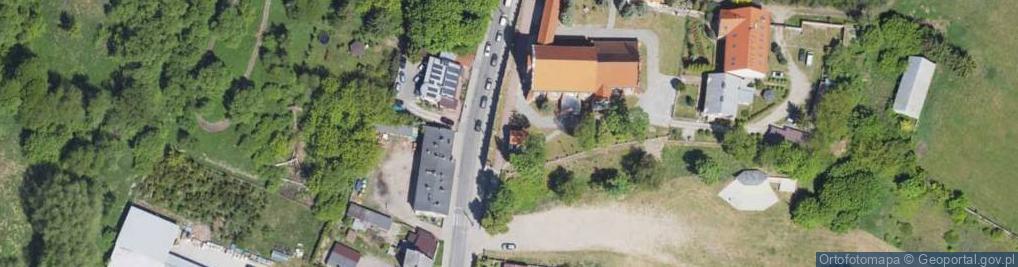 Zdjęcie satelitarne Dzwonnica