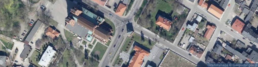 Zdjęcie satelitarne Gotycka dzwonnica