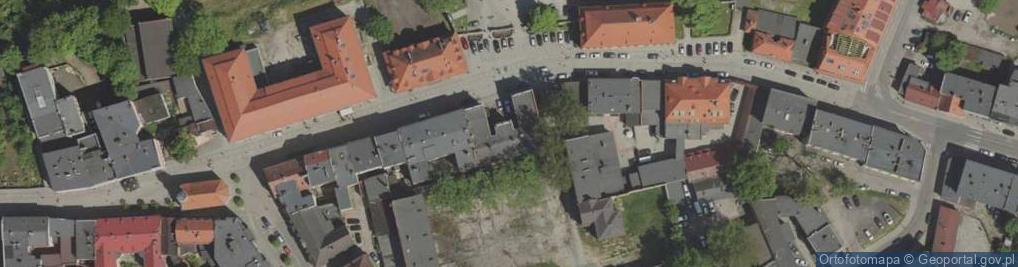 Zdjęcie satelitarne Kamienica